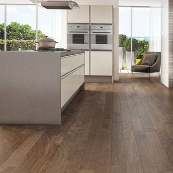 Integrity Custom Building - a modern kitchen with wood floors - General Contractors Near Me - Ferndale, Washington Integrity Custom Building - a modern kitchen with wood floors - General Contractors Near Me - Ferndale, Washington