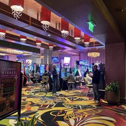 The entrance of the monarch casino
