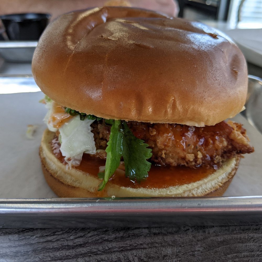 Scratch Fried Chicken - Sriracha honey chicken sandwich - Chicken Wings Near Me - Greensboro, North Carolina