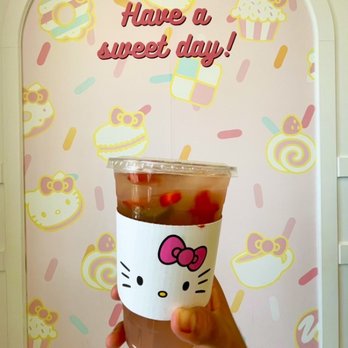 Hello Kitty Cafe - Strawberry Mint Lemonade || $5 - Cafes Near Me - Irvine, California Hello Kitty Cafe - Strawberry Mint Lemonade || $5 - Cafes Near Me - Irvine, California