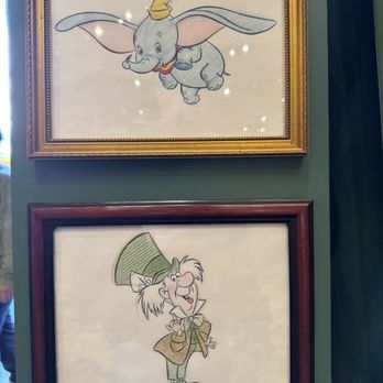 Off the Page - Dumbo and Mad Hatter drawings - Gift Shops Near Me - Anaheim, California