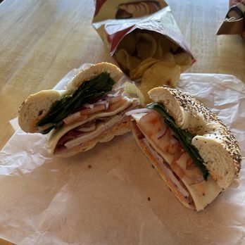 Mochas Coffeehouse & Bakery - Club sandwich on an everything bagel - Ice Cream & Frozen Yogurt Near Me - Gunnison, Colorado Mochas Coffeehouse & Bakery - Club sandwich on an everything bagel - Ice Cream & Frozen Yogurt Near Me - Gunnison, Colorado