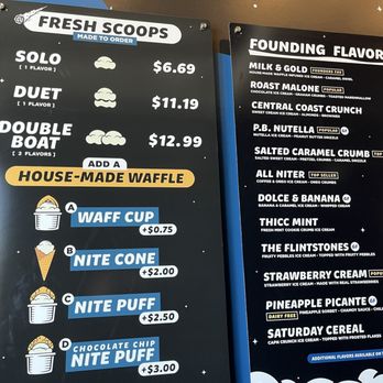 Nite Creamery - Ice Cream & Frozen Yogurt Near Me - Santa Maria, California Nite Creamery - Ice Cream & Frozen Yogurt Near Me - Santa Maria, California