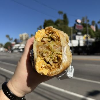 Bodega Park - Aji chicken breakfast burrito - Sandwiches Near Me - Los Angeles, California