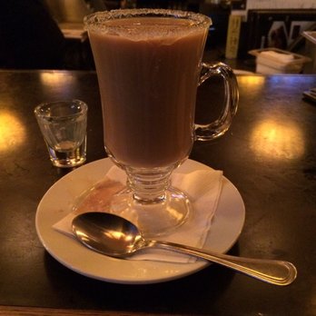 Fionn MacCool's Irish Pub - The lovely Amber made me an Irish cream coffee!  Yum - Irish Near Me - Ajax, Ontario
