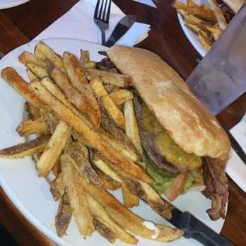 Wooden Nickel Pub & Eateries - Bacon avocado cheese burger. - Bars Near Me - Sublimity, Oregon