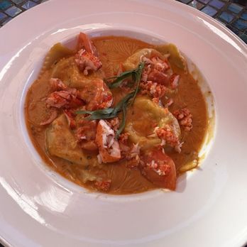 Scott's Seafood - Lobster stuffed ravioli with lobster sauce - Seafood Near Me - Oakland, California Scott's Seafood - Lobster stuffed ravioli with lobster sauce - Seafood Near Me - Oakland, California