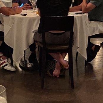 FIG - Dirty feet I had to look out throughout my dinner - New American Near Me - Charleston, South Carolina