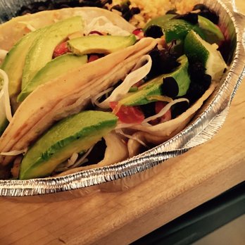 Sundance Kitchen And Cantina - Like Butter~~~@ Home [Shrimp Tacos W/ The Works Minus Sour Cream... As Requested] - Salad Near Me - White Plains, New York