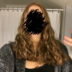 Bliss Salon - The dreaded triangle haircut.