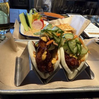 Lazy Dog Restaurant & Bar - Lazy Dog Korean Fried Chicken Bao Bun - New American Near Me - Brea, California Lazy Dog Restaurant & Bar - Lazy Dog Korean Fried Chicken Bao Bun - New American Near Me - Brea, California
