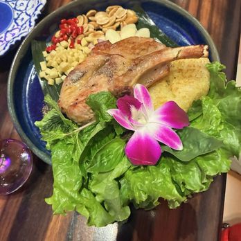 LaoTable - "Nam Som" Grilled Fermented Pork Chop - Laotian Near Me - San Francisco, California