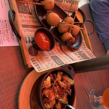 Eight Thirty Common - Brussels sprouts & corn dogs - Gastropubs Near Me - Meridian, Idaho