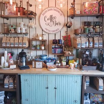 Round Barn Trading Company - Coffee accouterments. Flavored grounds, Java socks, coffee lover water bottle stickers etc... - Antiques Near Me - Andover, Minnesota Round Barn Trading Company - Coffee accouterments. Flavored grounds, Java socks, coffee lover water bottle stickers etc... - Antiques Near Me - Andover, Minnesota