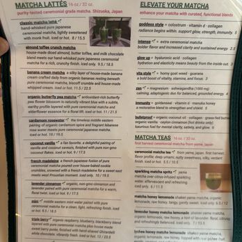 Our Matcha Place - Menu (April 2026) - Coffee & Tea Near Me - Temecula, California
