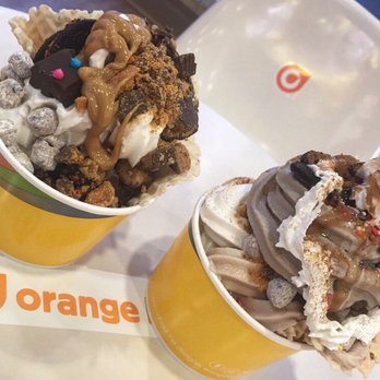 Orange Leaf Frozen Yogurt - two cups of ice cream - Ice Cream & Frozen Yogurt Near Me - Twin Falls, Idaho Orange Leaf Frozen Yogurt - two cups of ice cream - Ice Cream & Frozen Yogurt Near Me - Twin Falls, Idaho