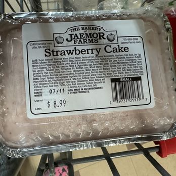 Jaemor Farms - Strawberry CAke - Farmers Market Near Me - Alto, Georgia Jaemor Farms - Strawberry CAke - Farmers Market Near Me - Alto, Georgia