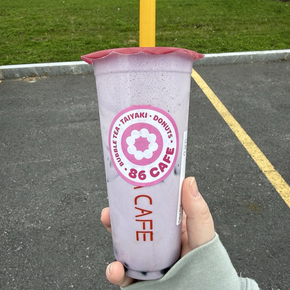 Taro Milk Black Tea with Boba Taro Milk Black Tea with Boba