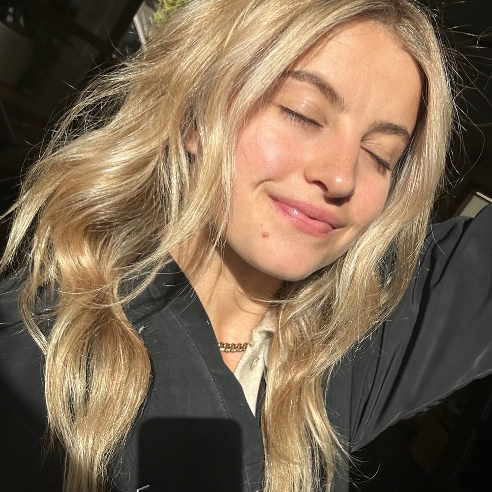 Blonde highlights + blow out Blonde highlights + blow out