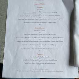 Menu Menu