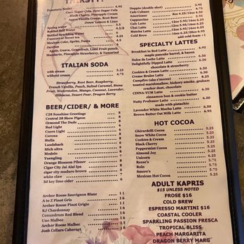 Crafted Concoctions - Menus - Coffee & Tea Near Me - Tavares, Florida Crafted Concoctions - Menus - Coffee & Tea Near Me - Tavares, Florida