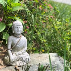 Providence Zen Center - One of the many statues located randomly around the grounds. I thought it was a nice little moment.