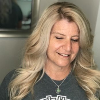 Emiliani Salon + Spa - Happy Girl after pic with huge smile - Hair Salons Near Me - Tampa, Florida