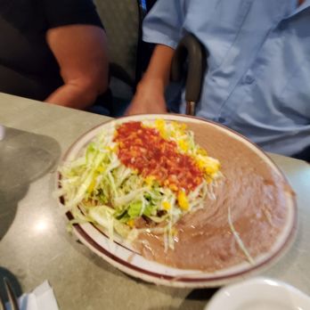 Murillo's on Merchant - Tostada rice beans daily special - Mexican Near Me - Vacaville, California Murillo's on Merchant - Tostada rice beans daily special - Mexican Near Me - Vacaville, California