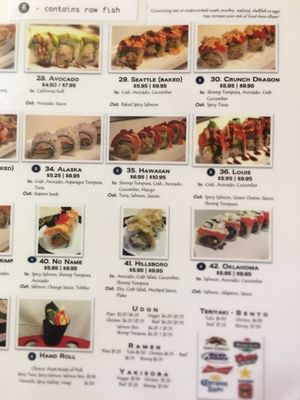 Menu photo 4 Sushi Zen Beaverton, OR