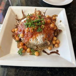 An Egyptian dish called Koshari