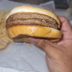 McDonald's - Double beef patty.