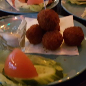 Cafe Amsterdam - Bitter balls with mustard - Pubs Near Me - Oslo, 03