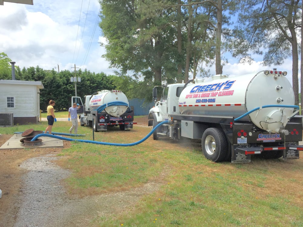 Slide of Creech's Septic & Grease Trap Cleaning