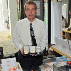 Philathek Verlagsauslieferung - PHILATHEK Ausstellungsstand Heidenheim 2013 mit SIEGER-Preisauszeichnungen für philatelistische Leistungen 2013