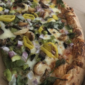 Aviator Pizza & Drafthouse - The veggie pizza with roasted garlic and banana peppers! So good!! - Pizza Near Me - Kyle, Texas Aviator Pizza & Drafthouse - The veggie pizza with roasted garlic and banana peppers! So good!! - Pizza Near Me - Kyle, Texas