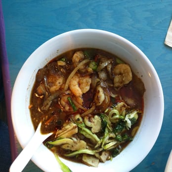 Lona's Lil Eats - Spectacular tribe soup, beef and turkey stock with noodles, veggies and shrimp. - Asian Fusion Near Me - St Louis, Missouri Lona's Lil Eats - Spectacular tribe soup, beef and turkey stock with noodles, veggies and shrimp. - Asian Fusion Near Me - St Louis, Missouri