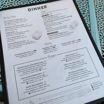 Bar Peached - Dinner menu - Cocktail Bars Near Me - Austin, Texas
