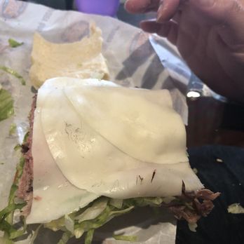 Jersey Mike's Subs - We found hair shavings on one slice of provolone cheese - Fast Food Near Me - La Mirada, California Jersey Mike's Subs - We found hair shavings on one slice of provolone cheese - Fast Food Near Me - La Mirada, California