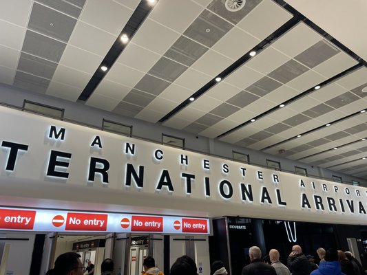 Manchester Airport by null
