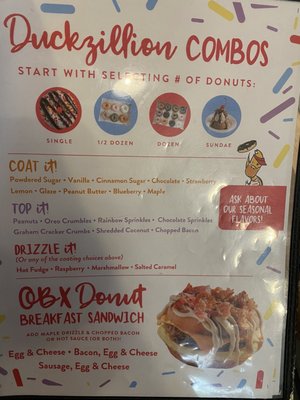 Menu photo 8 Duck Donuts San Antonio, TX