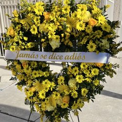 Eufloria Designs Floral & Events - Our custom ribbon messages are available in several colors and fonts and make a beautiful addition to a funeral service arrangement.