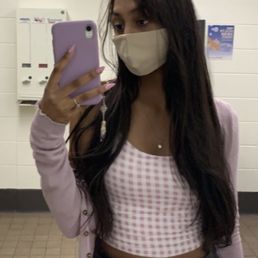 Before there was uneven levels of brown color in my hair.