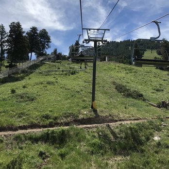 Snow King Resort Hotel and Condos - Going up on the lift - Ski Resorts Near Me - Jackson, Wyoming
