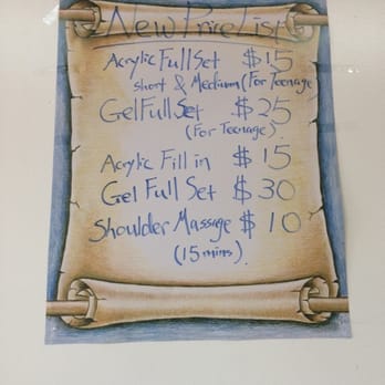 Pampered Nails Spa - New price list - Nail Salons Near Me - Frankfort, Illinois