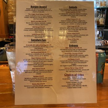 The Angry Goat Pub & Kitchen - the menu - Pubs Near Me - Ogden, Utah