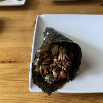 Pisces Sushi - Salmon Skin Hand Roll - Sushi Bars Near Me - Reno, Nevada