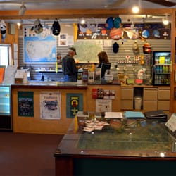 Los Padres Forest Association - Wheeler Gorge Visitor Center - Shop counter
