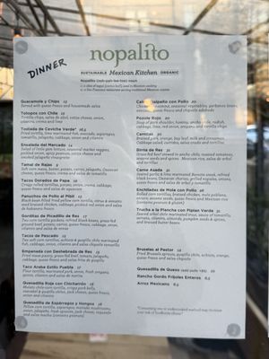 Menu photo 3 Nopalito San Francisco, CA Menu photo 3 Nopalito San Francisco, CA