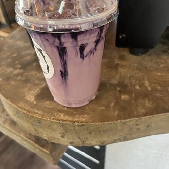 Koffee Paradise - Ube iced latte - Coffee & Tea Near Me - Columbus, Ohio Koffee Paradise - Ube iced latte - Coffee & Tea Near Me - Columbus, Ohio