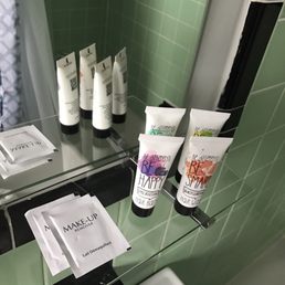 The spiffy bath products. I did love the way the body wash smelled.